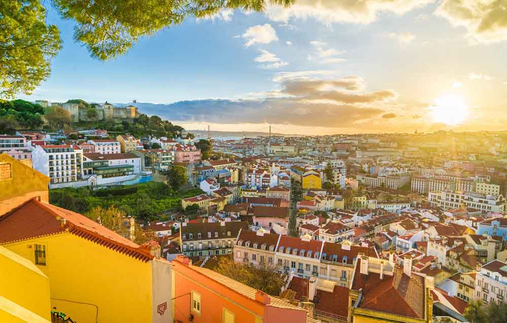 The Winter in Portugal: Mild sunny weather & Blue skies